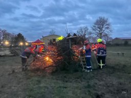 Weihnachtsbaumverbrennung 2023