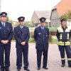 Übergabe wetterfester Jacken